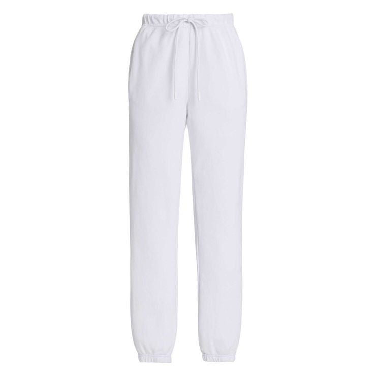 BAGGY UNISEX RIB ELASTIC PANTS